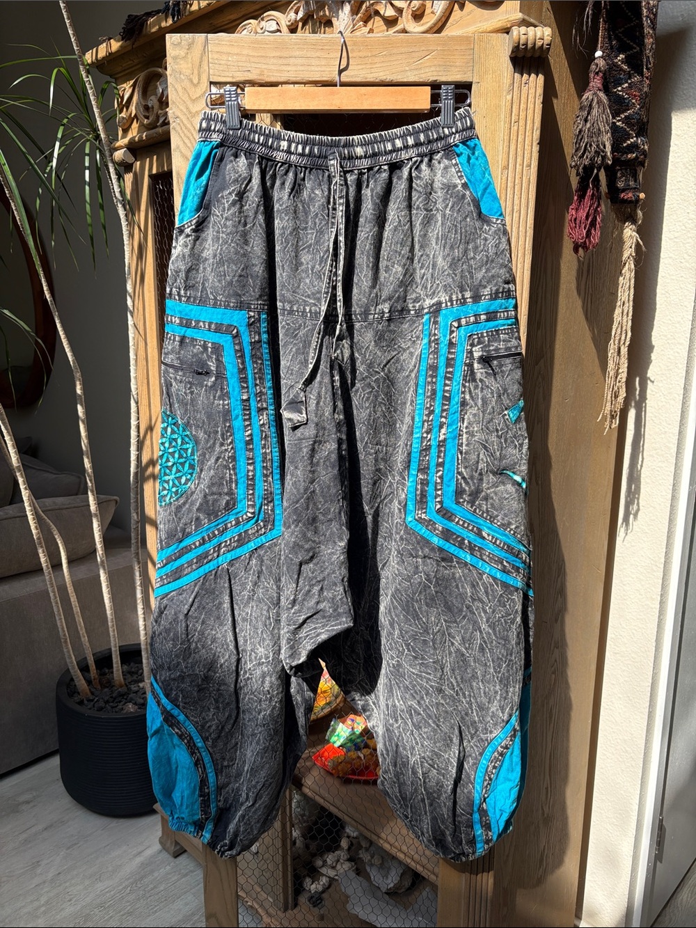 Himalaya Clothing Stonewash Festival Harem Pants
